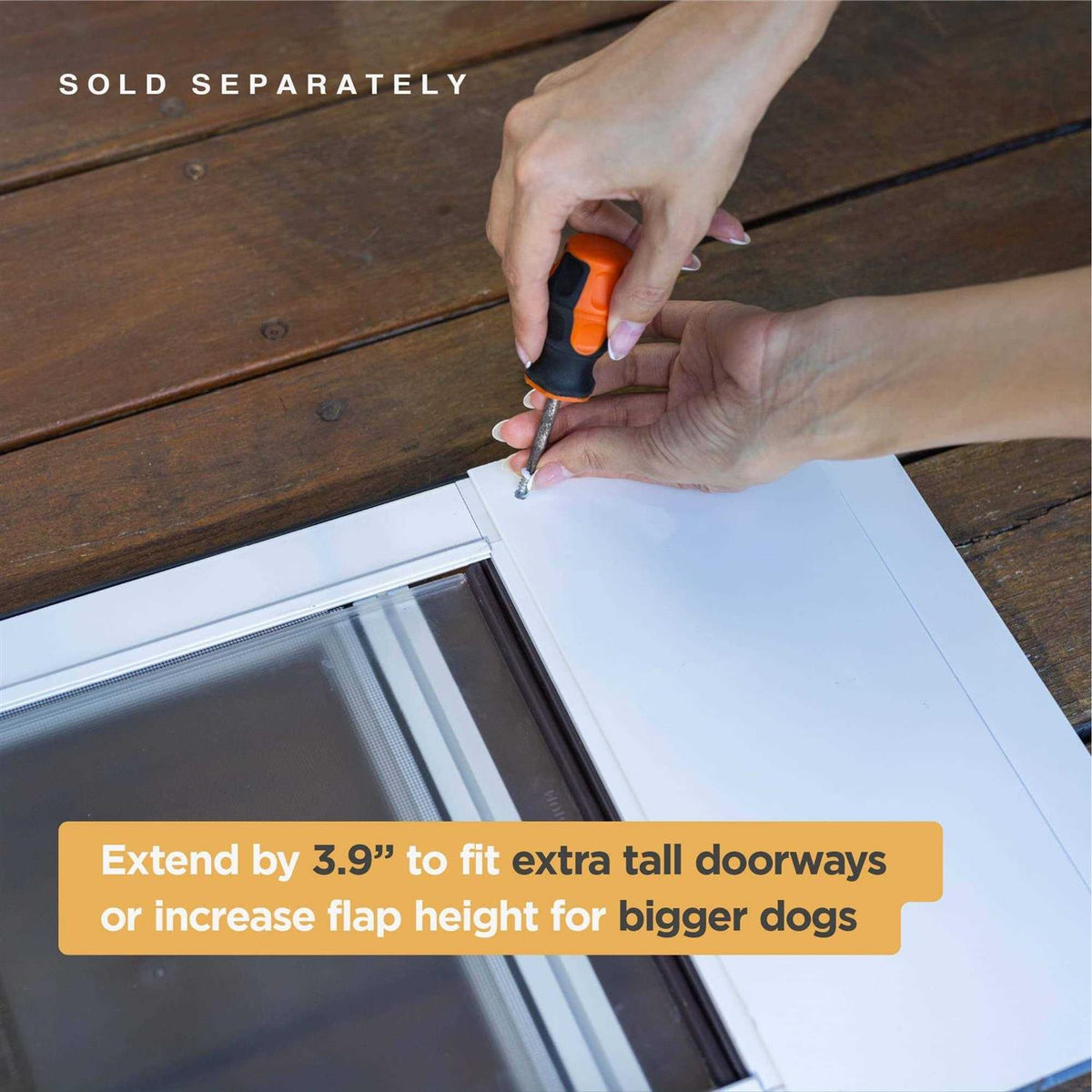 Mesh Patio Pet Door Extension S12212