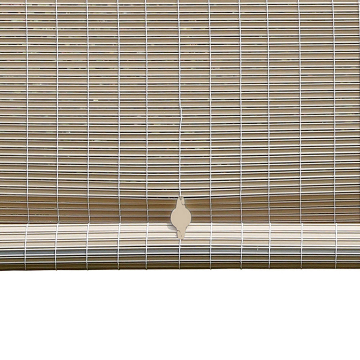Brown Cordless Roll-Up Blinds W9549