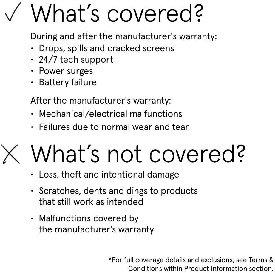 4 Year Laptop Accident Protection Plan with Tech Support G478