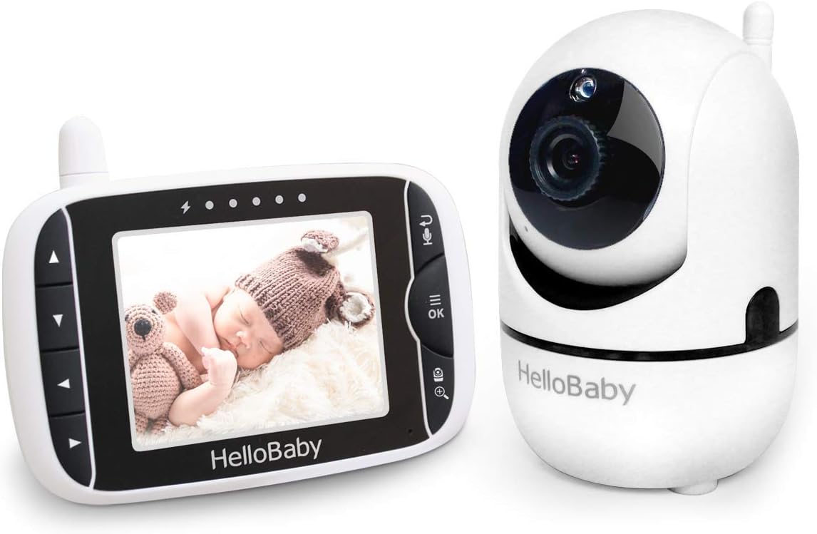 Baby Monitor with 3.2'' LCD Screen and Infrared Night Vision L107