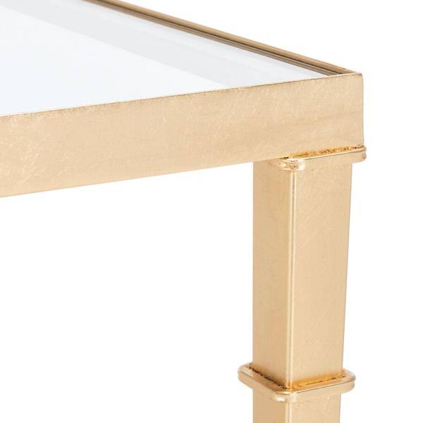 Gold Leaf Accent Table Y407556