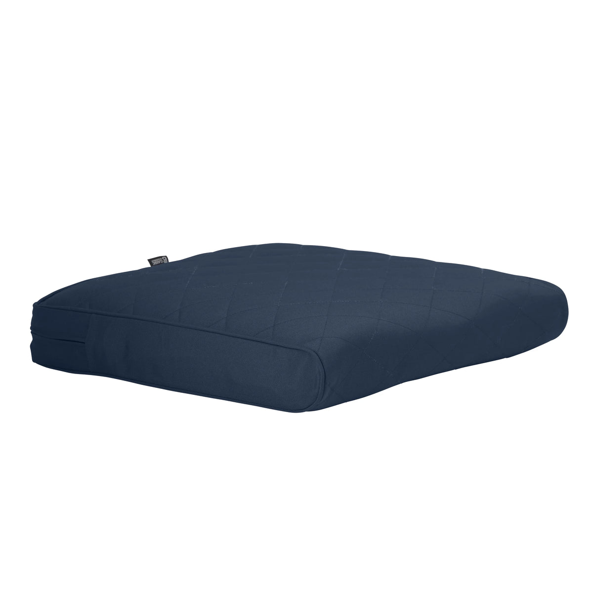 Navy Quilted Patio Bench Cushion, 48 x 18 x 3 inch Q247