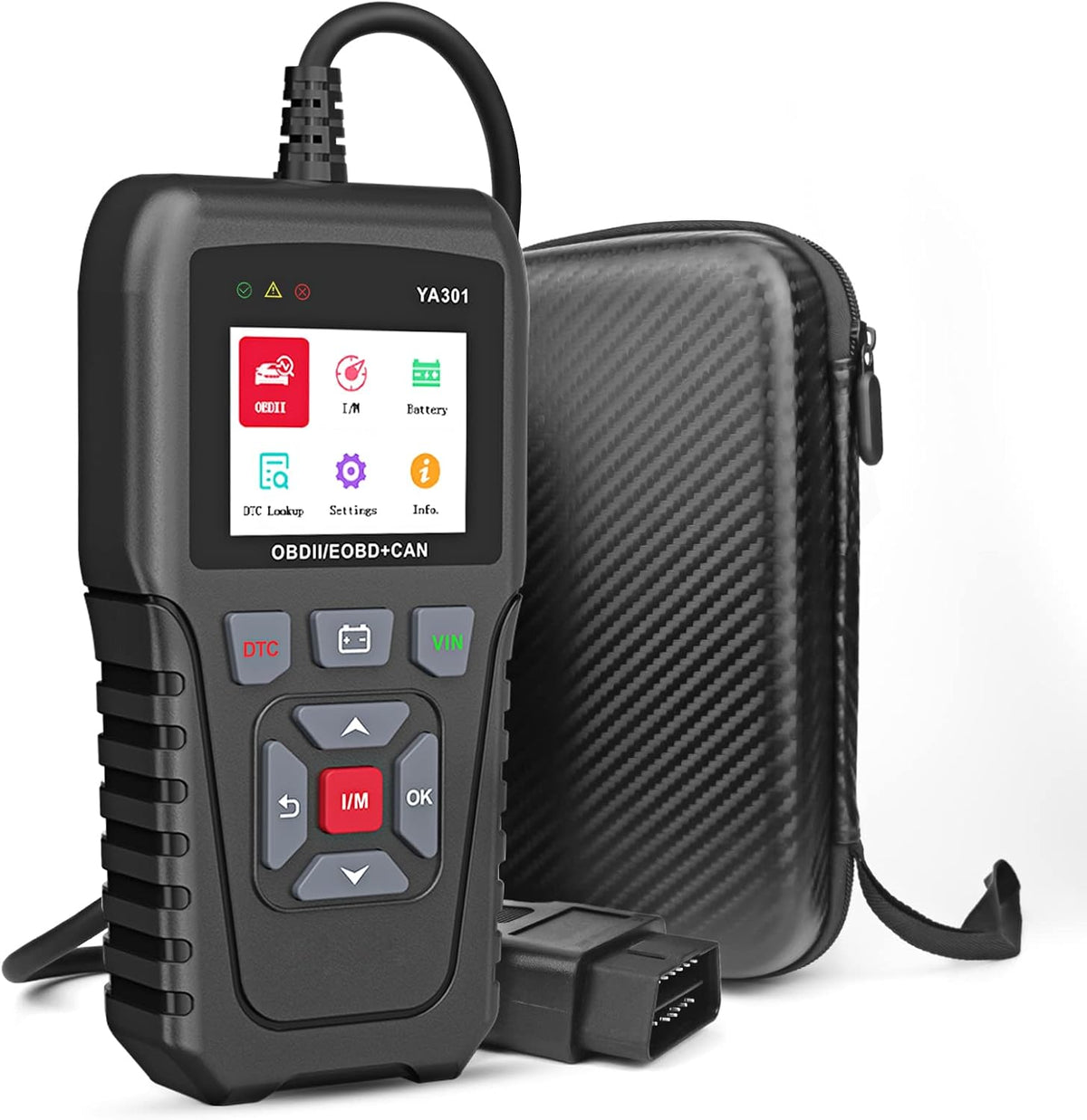 OBD2 Scanner with Print Data, Read/Clear Code CAN Diagnostic Scan Tool Pack of 2 M3359
