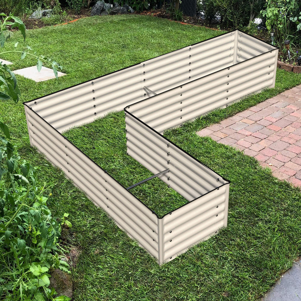 17 Tall L Shape Raised Garden Bed X620708