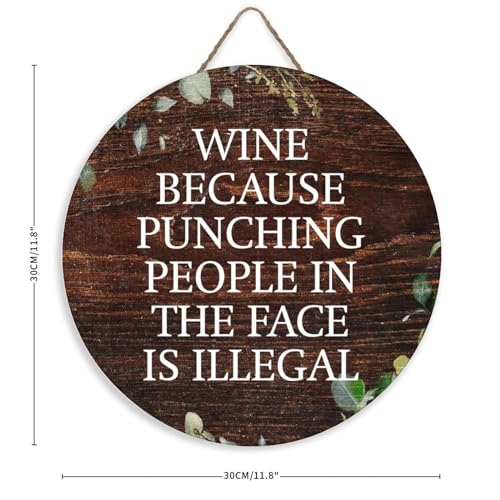 Distressed Wood Wall Sign 12x12 Inch L7864