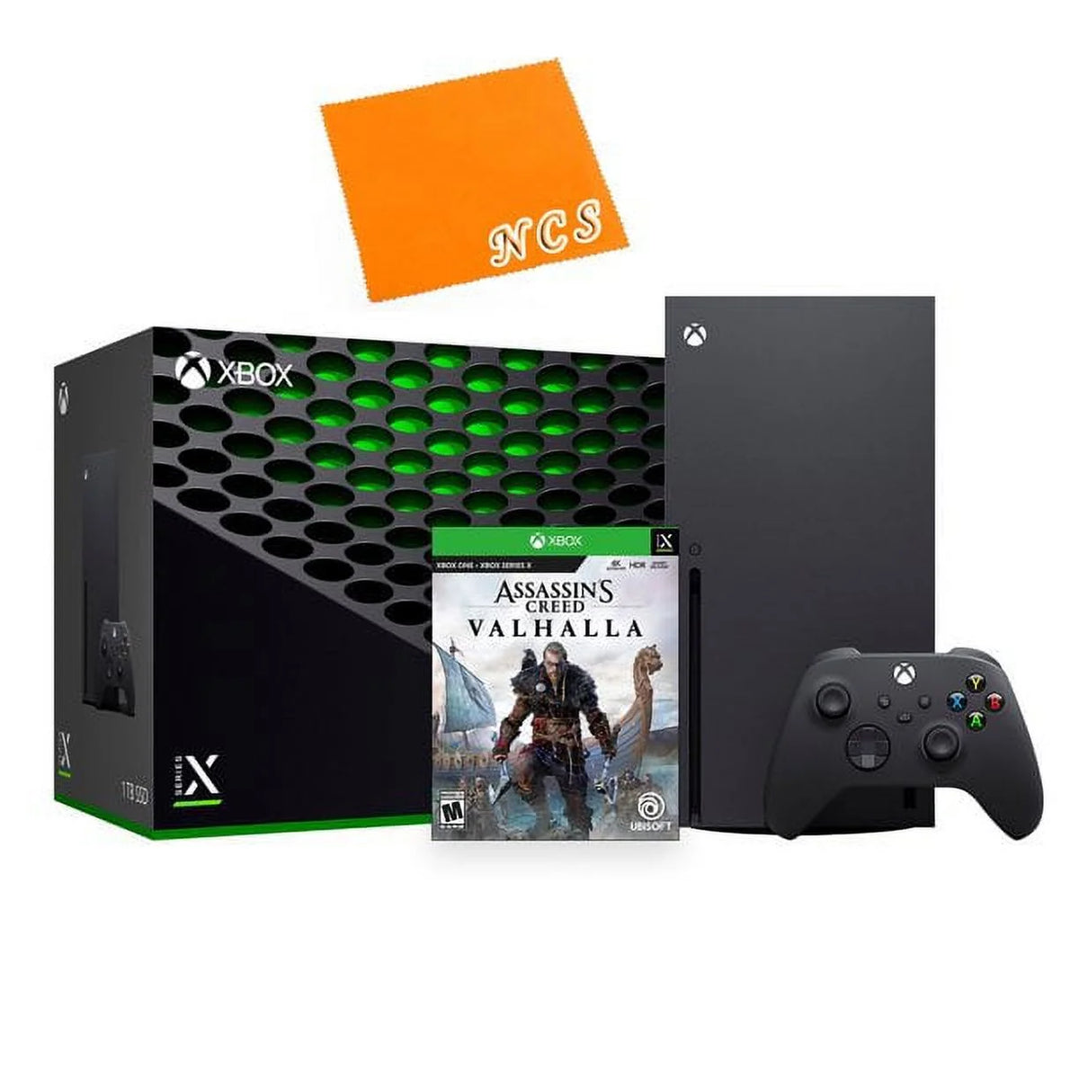 Xbox Series X Gaming Console 1TB SSD Black Disc Drive W2312