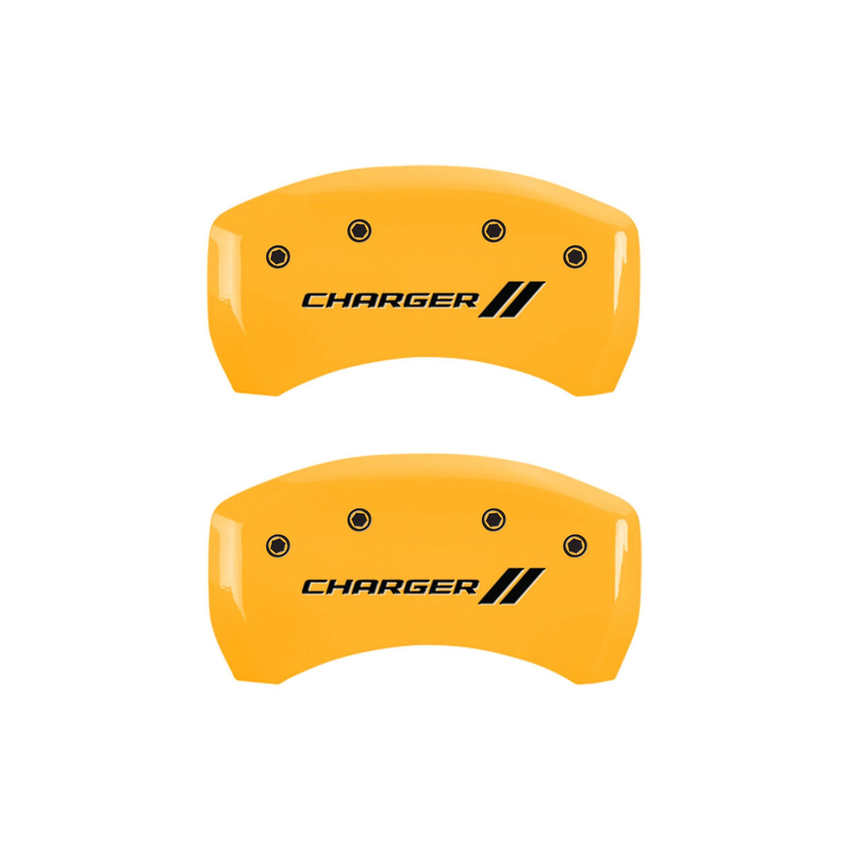 Yellow Brake Caliper Covers Front & Rear Set E8551