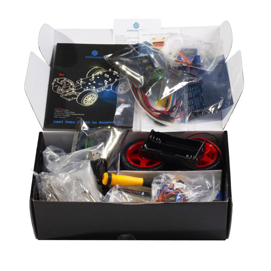Smart Video Car Kit for Raspberry Pi P8604