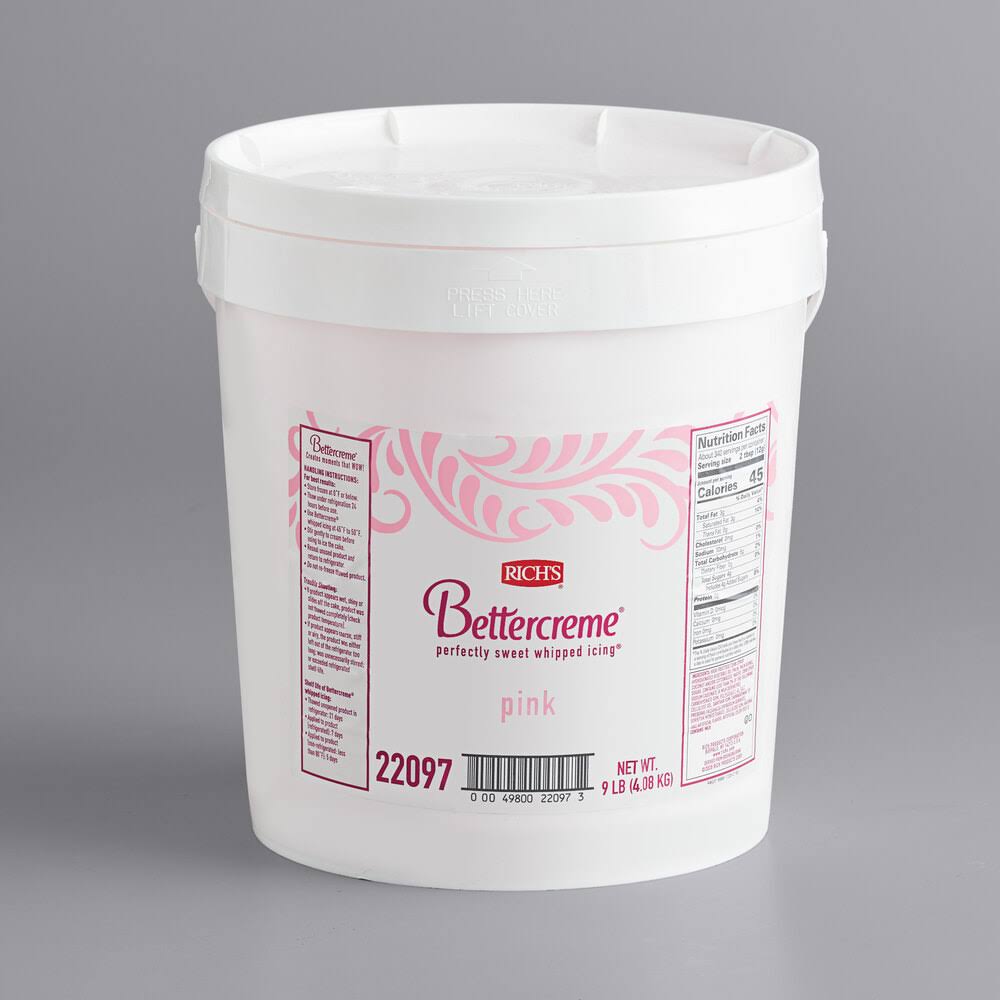 Pink Pre Whipped Icing 9 Pound B457514