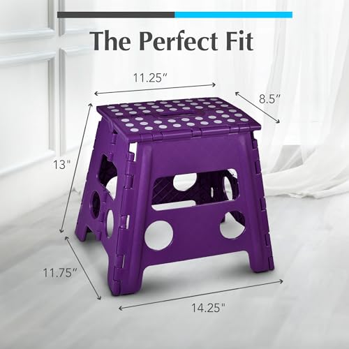 Folding Step Stool (Black) M567