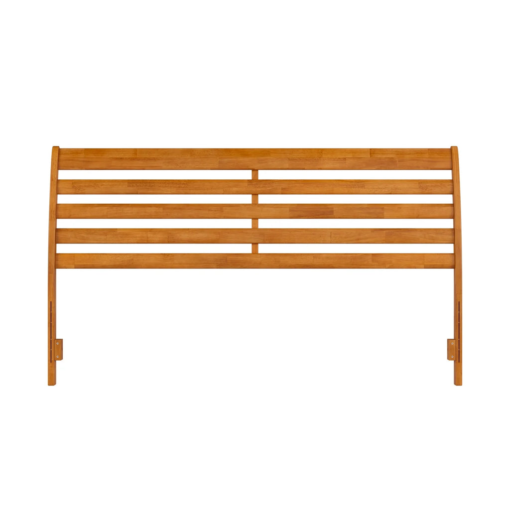King Wood Headboard with Attachable Charger Y3208
