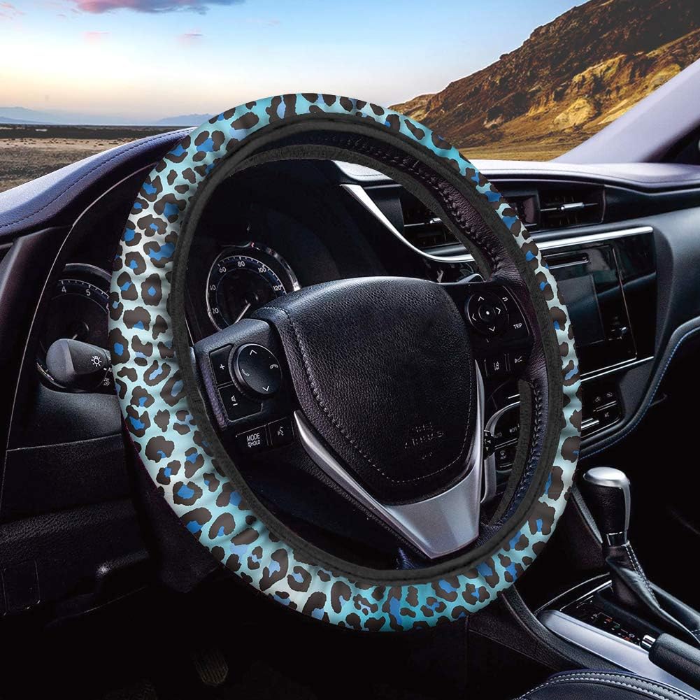 Black Auto Car Steering Wheel Cover 15 inch A8234