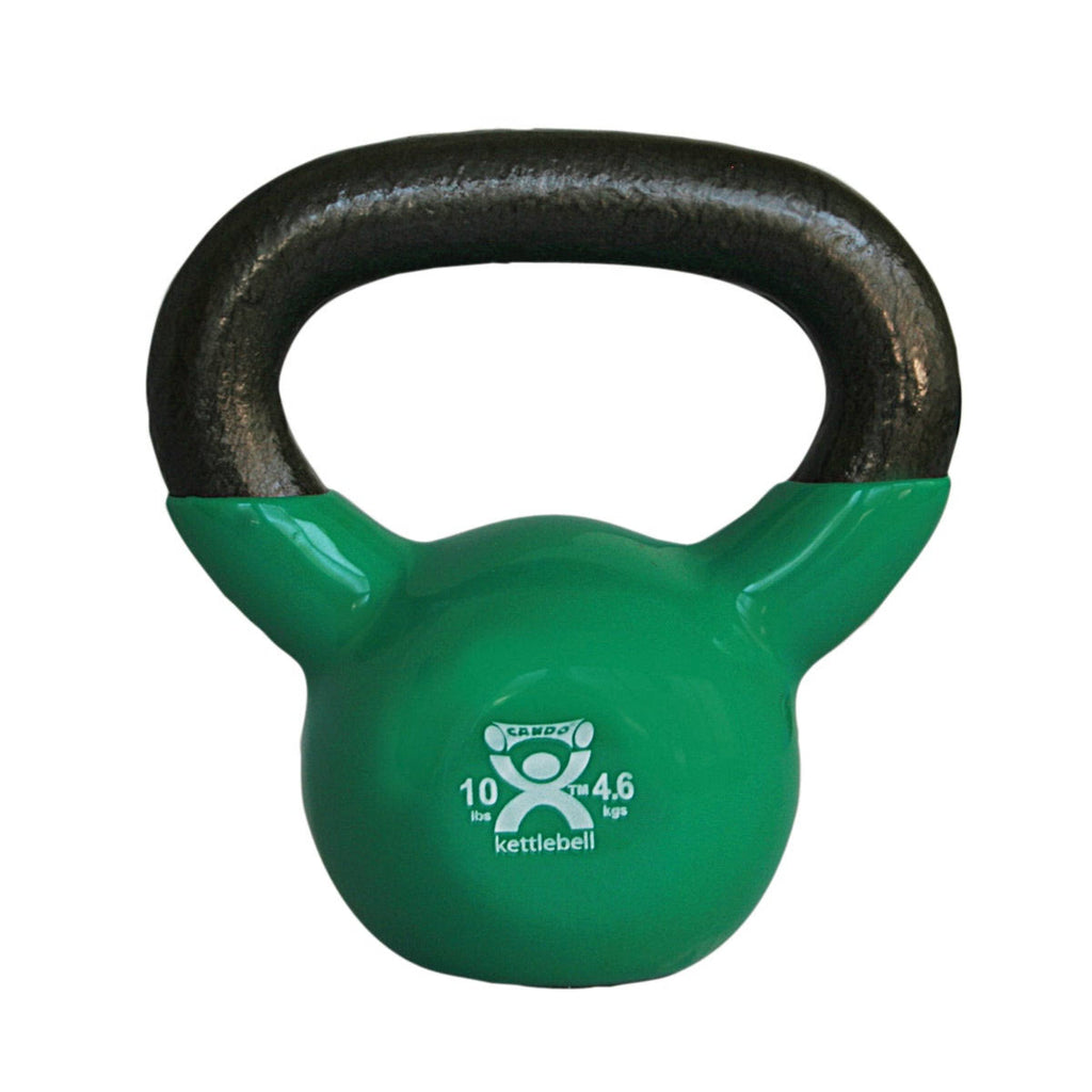 Gold Vinyl Coated Kettlebell 30 lbs Q8543