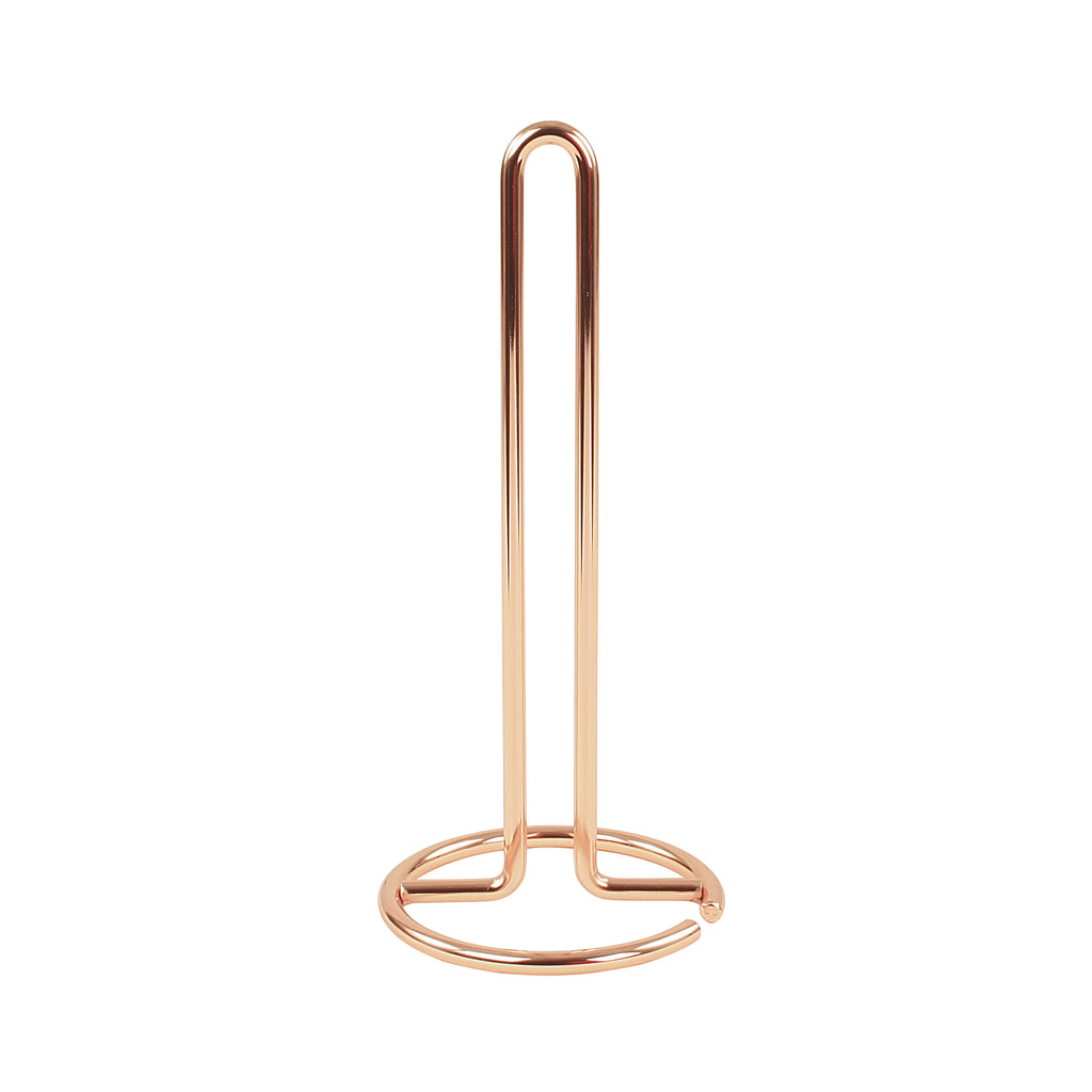 Copper Steel Paper Towel Holder and Stand N23589