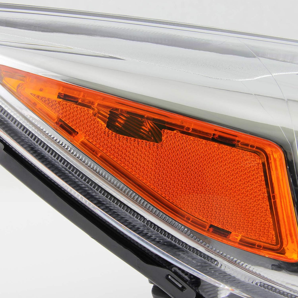 Chrome Bezel Halogen Headlight Passenger Right Side B970