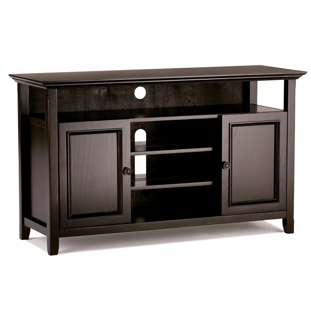 Solid Wood 54 inch Wide TV Media Stand for TVs up to 60 inches Q715