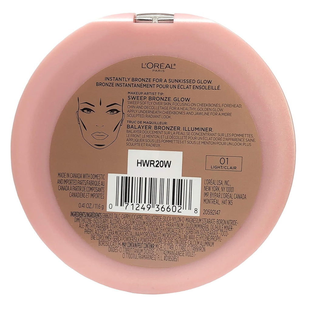 Medium & Light Bronzer, 0.41 Fluid Ounce Each I70626