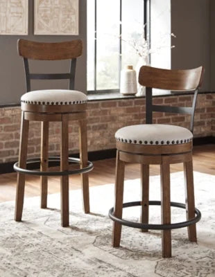 Brown Bar Height Bar Stool A946