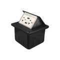 Pop Up Waterproof Floor Electrical Box with USB Chargers and 2 Outlet Receptacle J7518