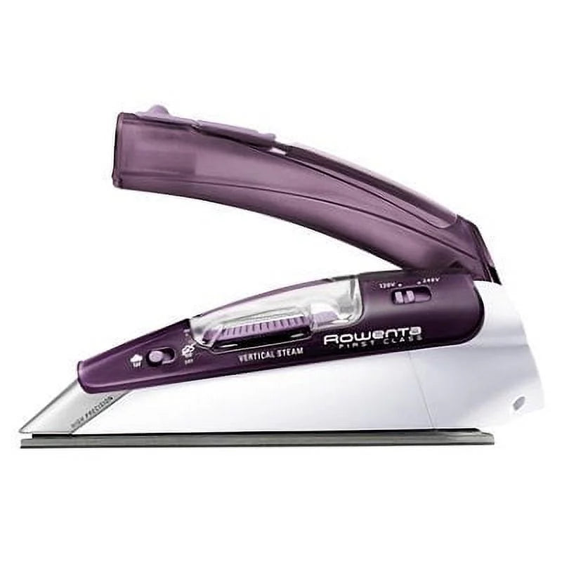 Compact Steam Iron Stainless Steel Soleplate Purple N68103