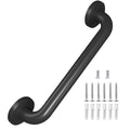 Matte Black Metal Stair Handrail 12 Inch 1 Pack E301653
