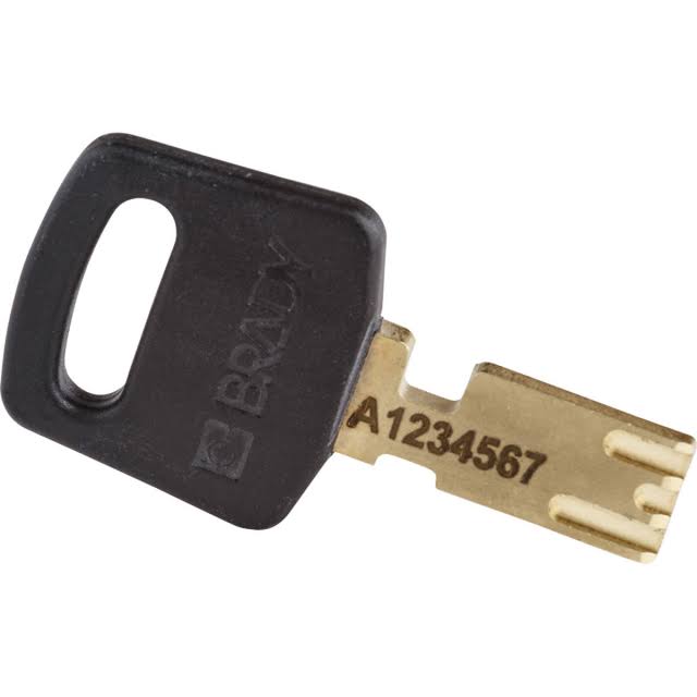 Lockout Padlock Nylon Black 1.5x22 St S26407