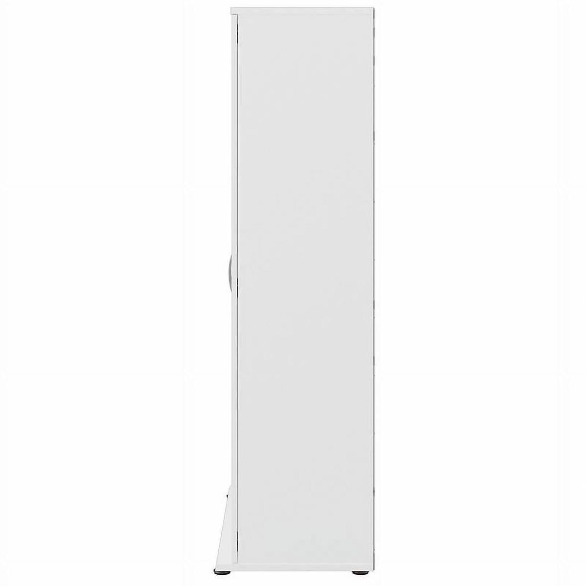 Tall White Linen Cabinet with Doors Z85543