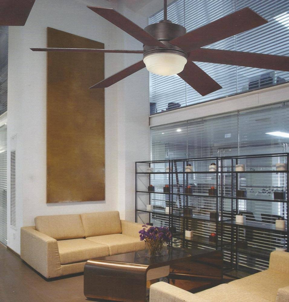 English Bronze Ceiling Fan W234