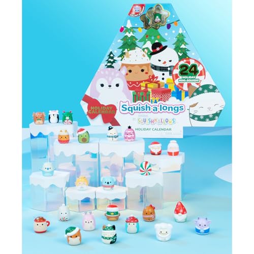 Holiday Countdown Calendar with 24 Mini-Squish L8957