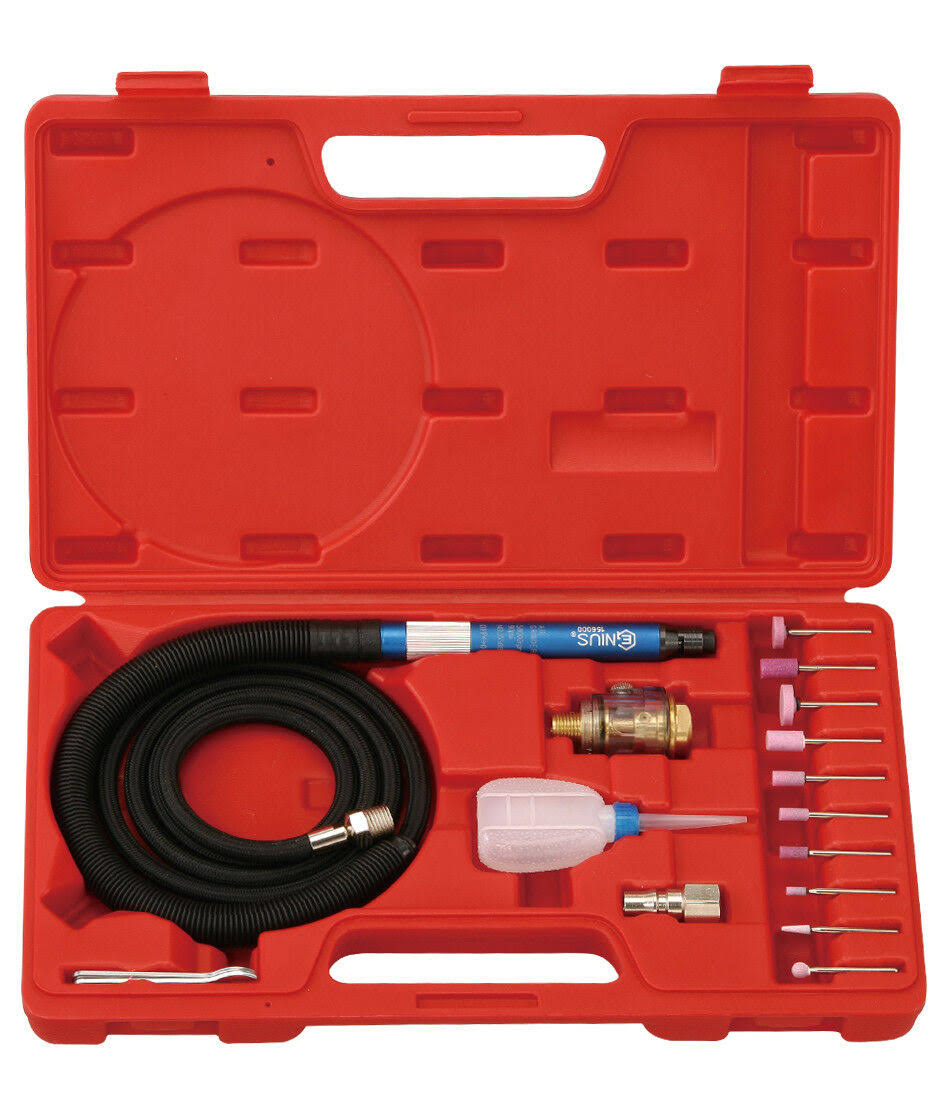 16 Piece Air Micro Die Grinder Set N4234