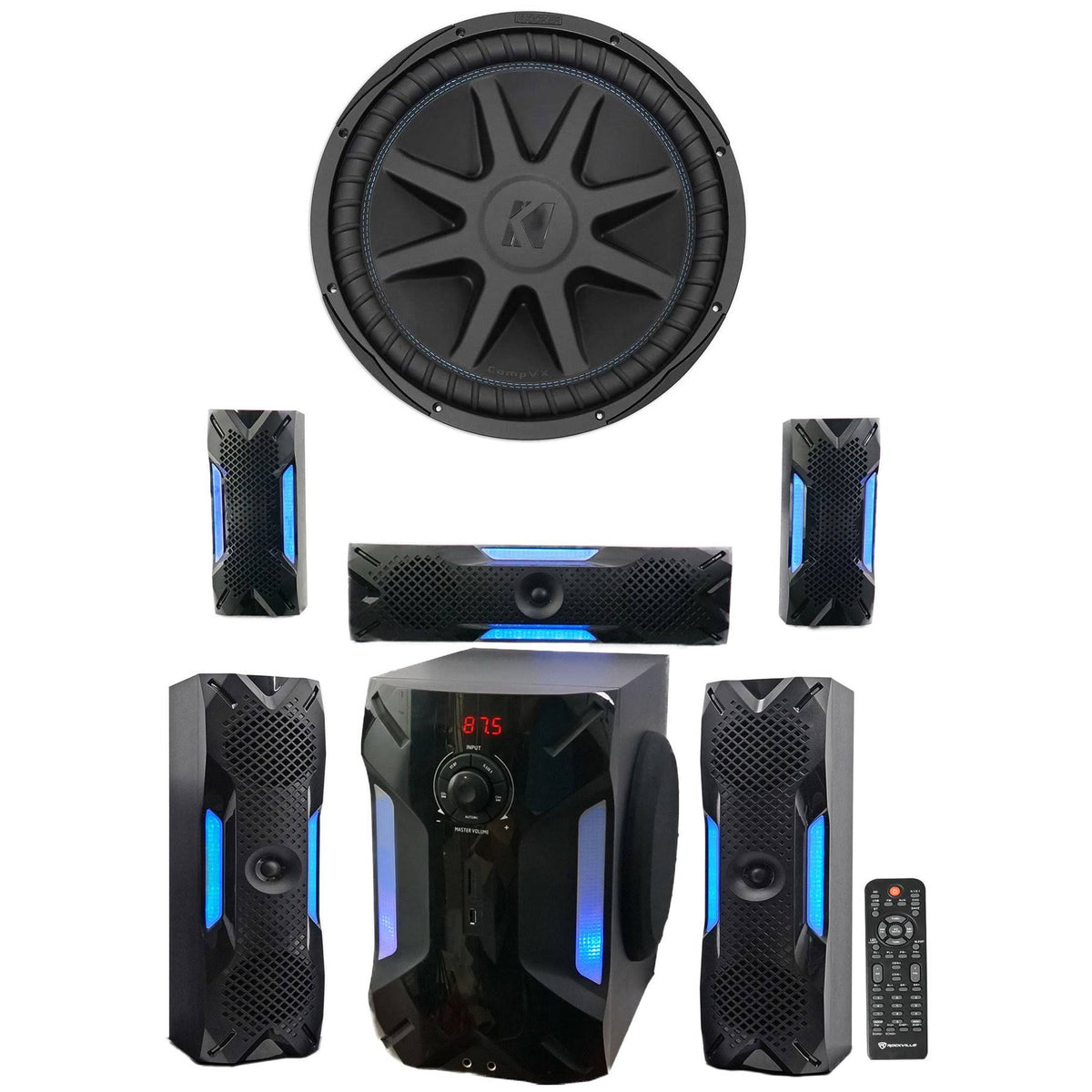 15 2000 Watt Car Subwoofer C65351