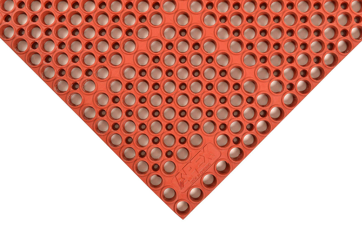 Red Interlock Drainage Mat A643