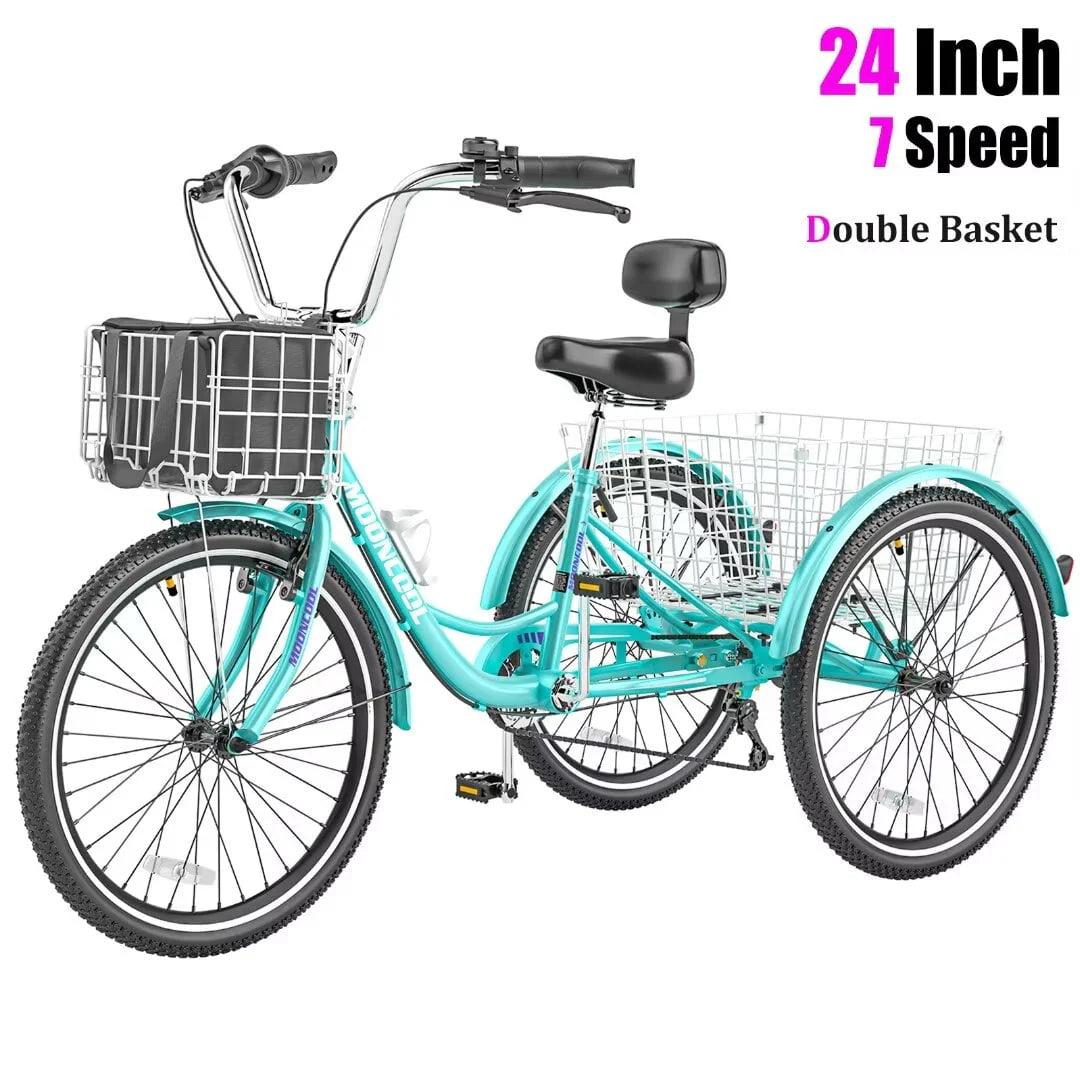 24 Inch 7 Speed Adult Tricycle M144