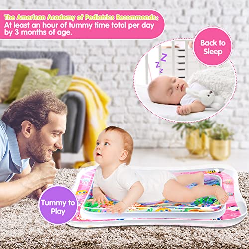Inflatable Tummy Time Water Play Mat B448