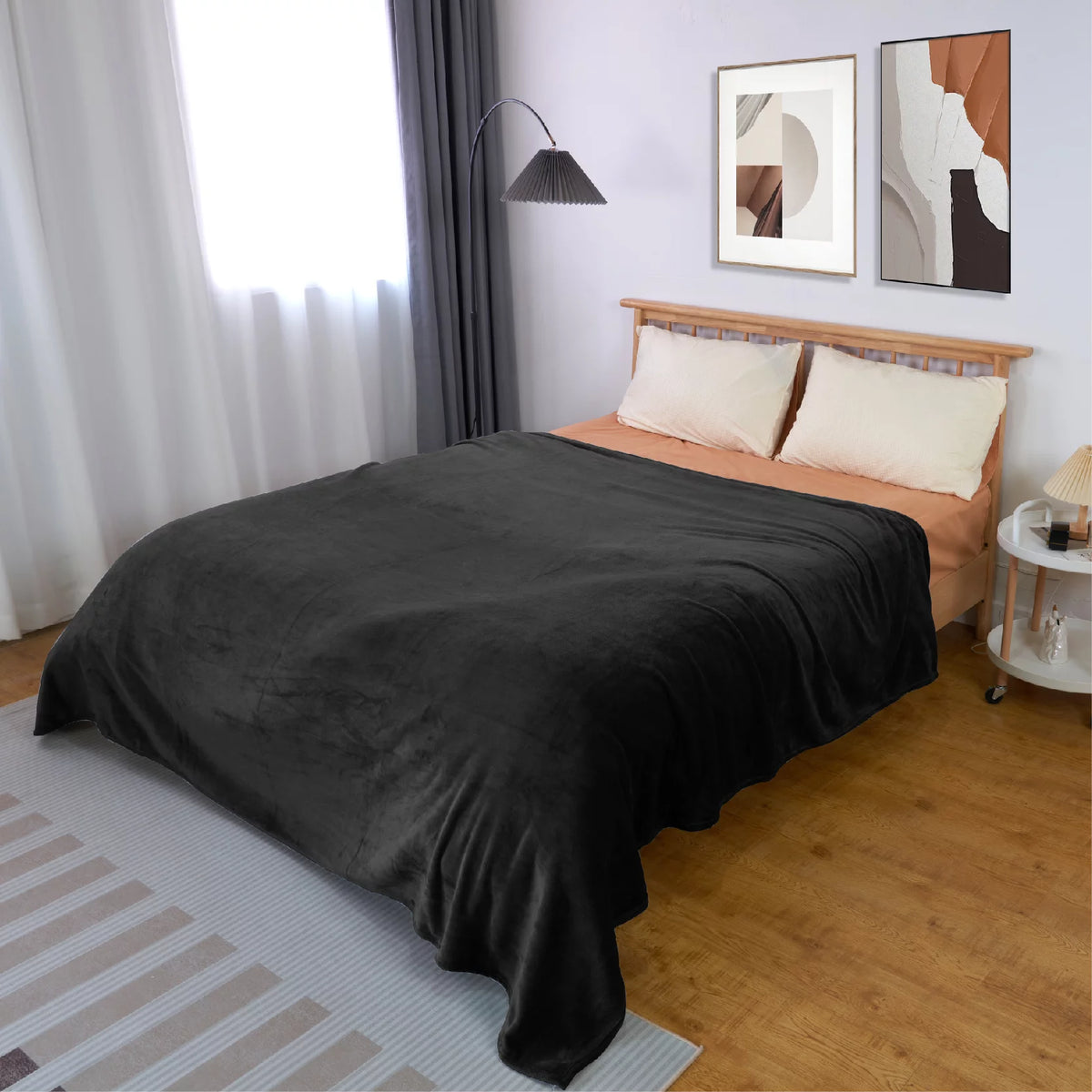 Ultra Soft Microplush Fleece King Blanket Z9900