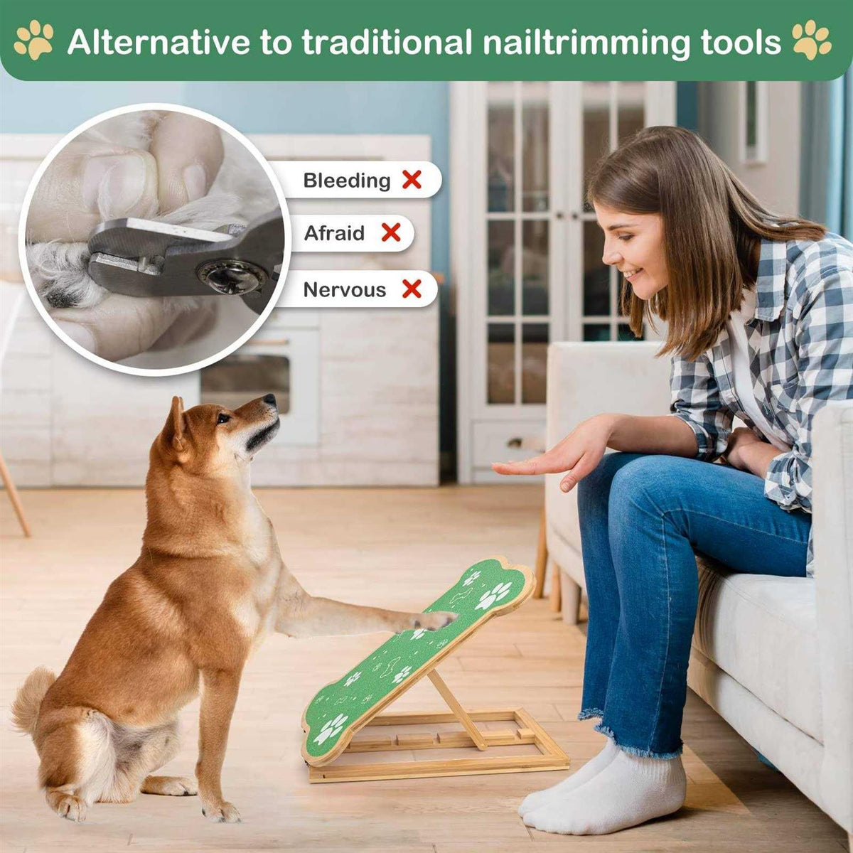 Dog Nail Scratch Board O909141