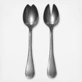 Pewter 2-Piece Salad Serving Set V3730
