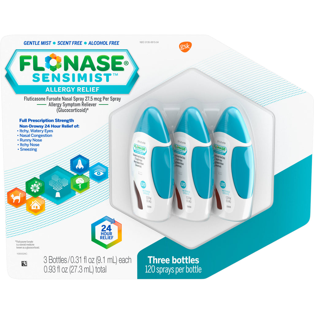 3-120 Ct. Allergy Relief Nasal Spray U4548