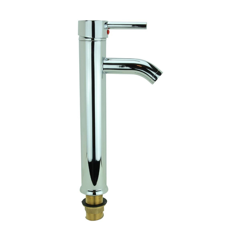 Chrome Solid Brass Single Hole Bathroom Faucet U3258