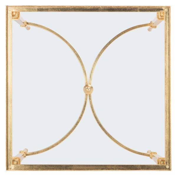 Gold Leaf Accent Table Y407556