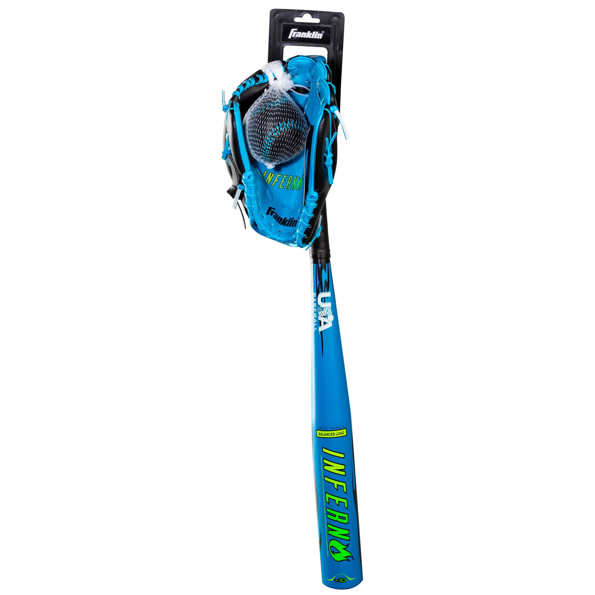Blue Youth Tee Ball Set with 25 Bat and Glove A485705