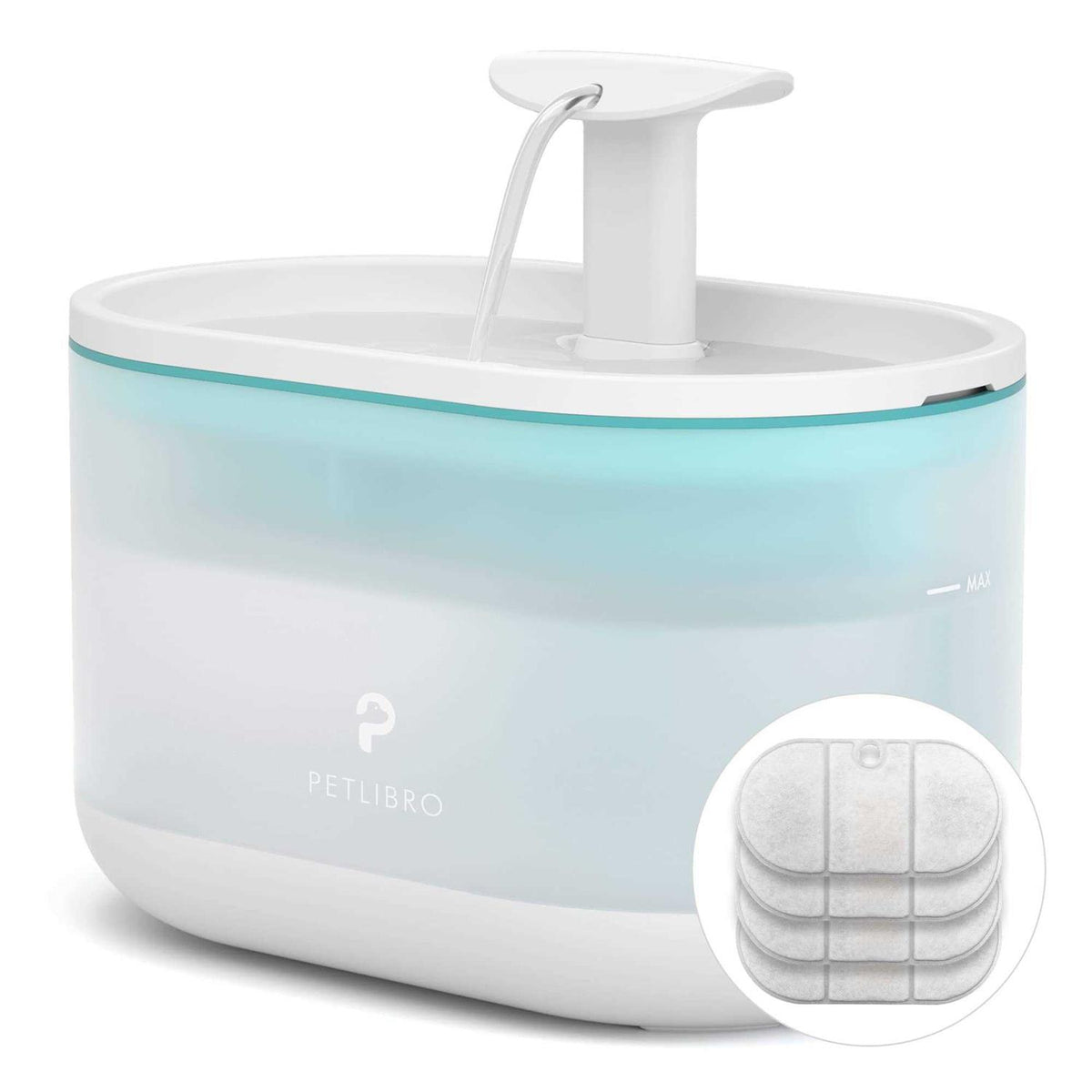 Cat Water Fountain 71oz 2.1L Ultra Quiet P576366