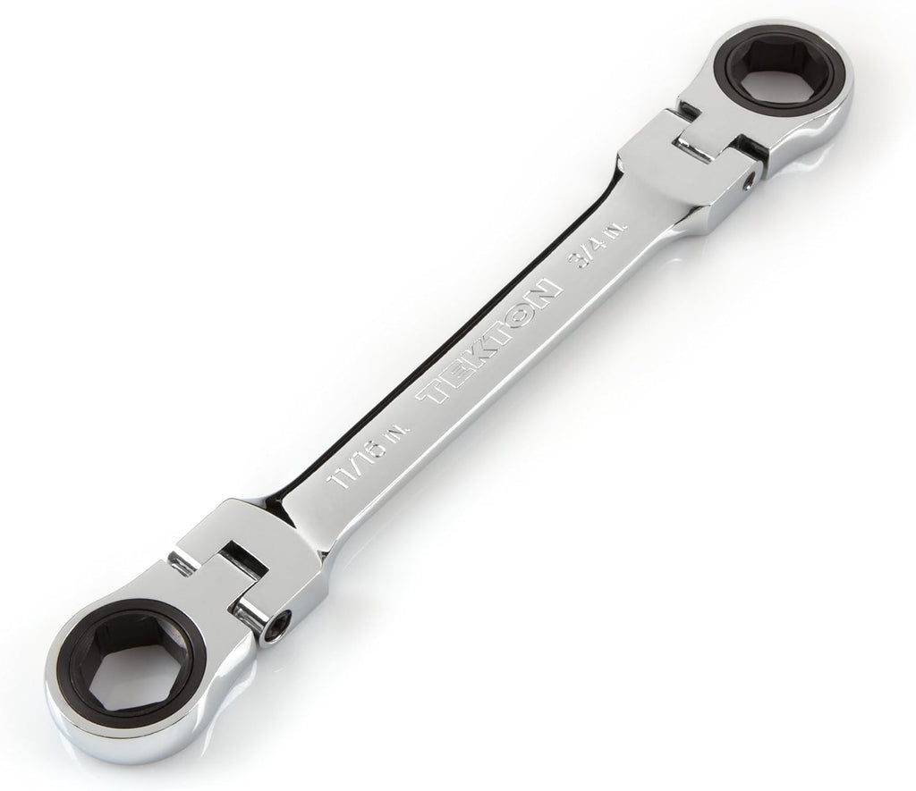 13 x 15 mm Long Flex Ratcheting Box End Wrench Pack of 2 I7484