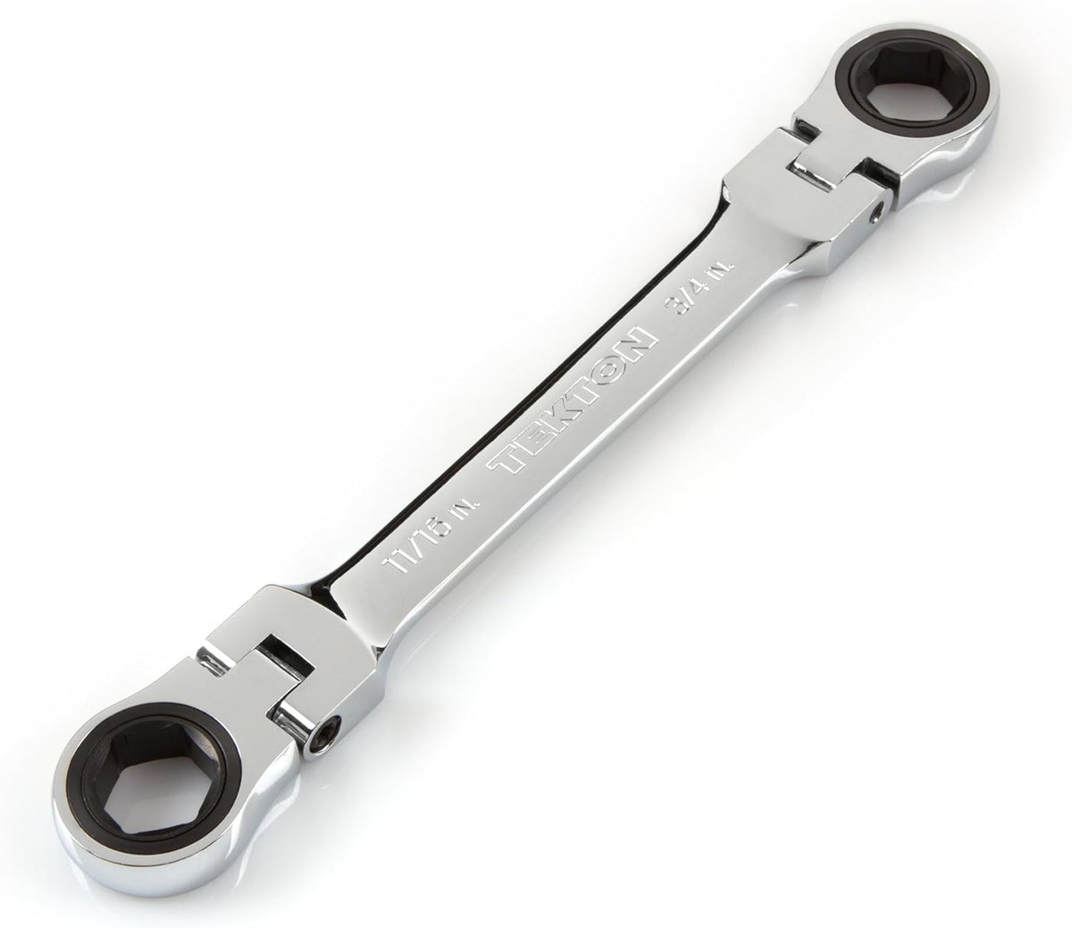 13 x 15 mm Long Flex Ratcheting Box End Wrench Pack of 2 I7484