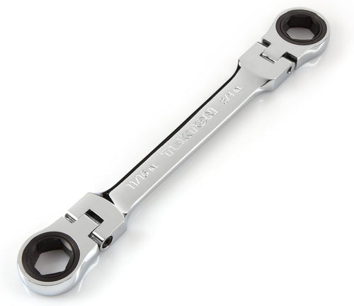 13 x 15 mm Long Flex Ratcheting Box End Wrench Pack of 2 I7484