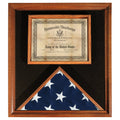 Cherry Finish Flag and Document Case C11706