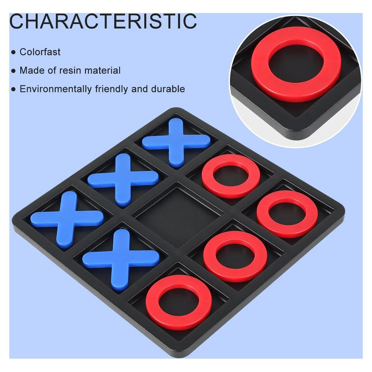 Tic Tac Toe Board Game with Jumbo Pieces U6576