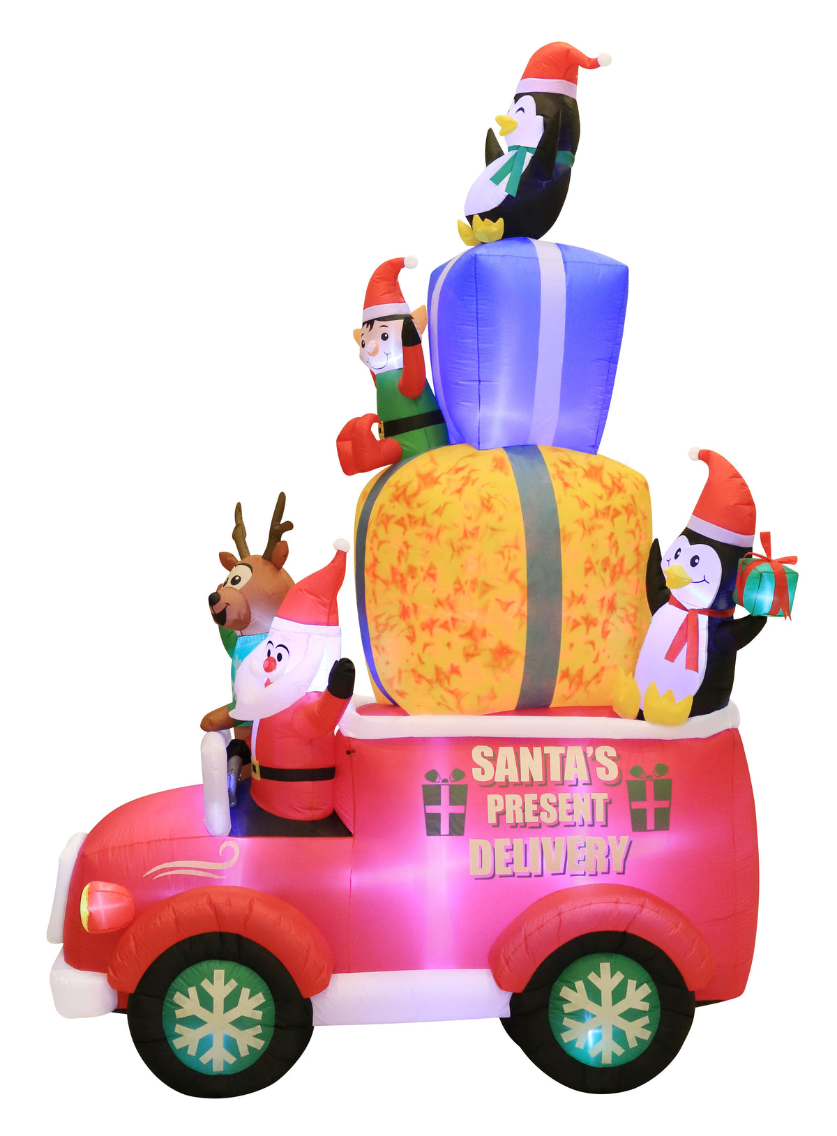 12 ft Pre-Lit LED Christmas Inflatable V39908