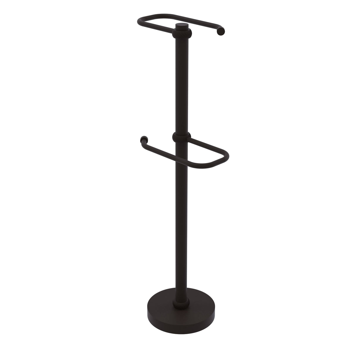 Oil Rubbed Bronze Free Standing Toilet Tissue Stand B981470