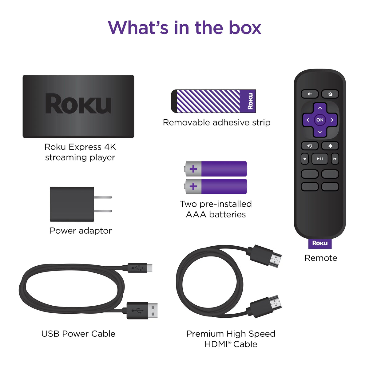 4K Streaming Player with Standard Remote K14704